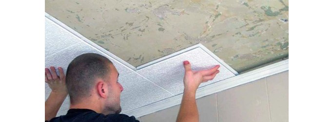 Как правильно крепить и клеить потолочные плиты Armstrong