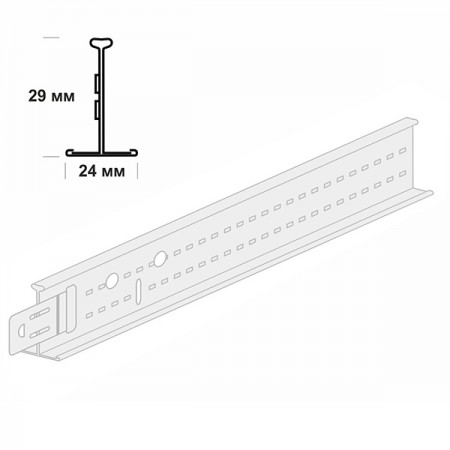 Подвесная система ARMSTRONG Bajkal Zn T-24 белый 3,6 м Подвесная система ARMSTRONG Bajkal Zn T-24 белый 3,6 м